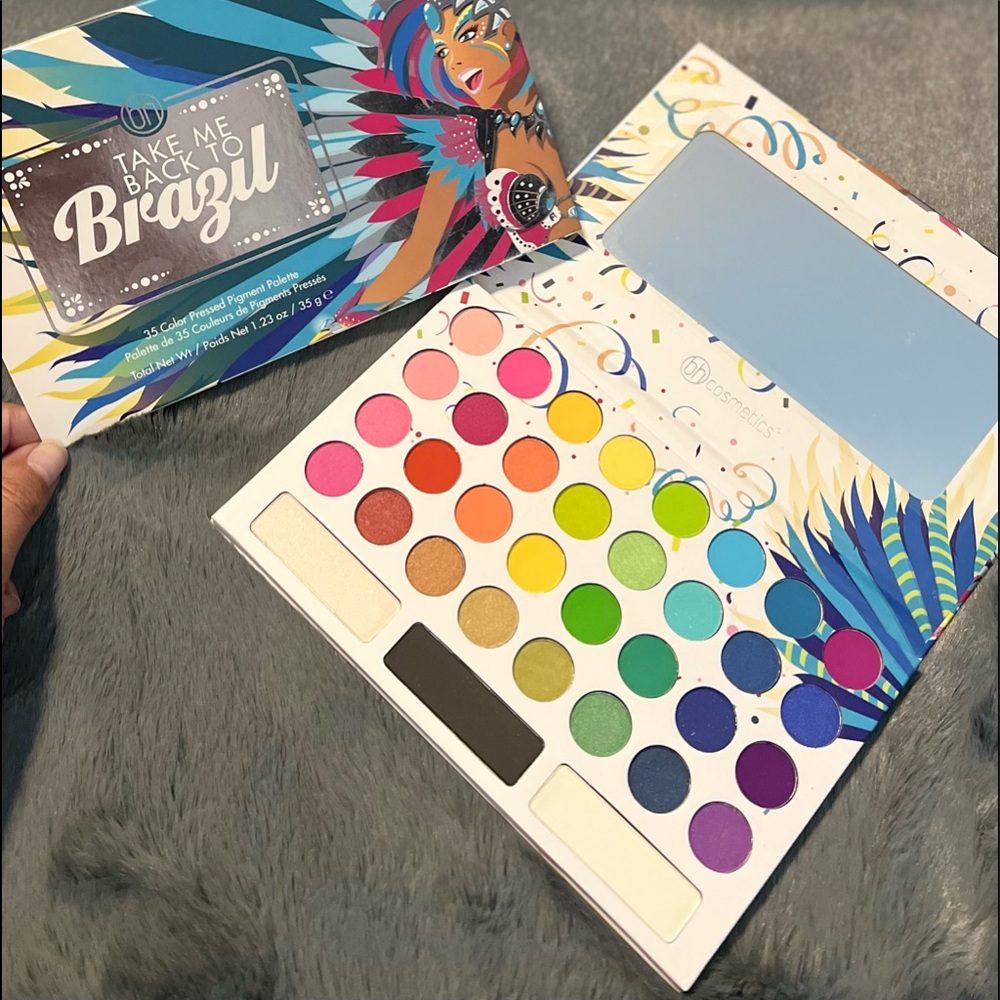 Bh Cosmetics- Take Me Back to Brazil 35 Color Pressed Pigment Palette